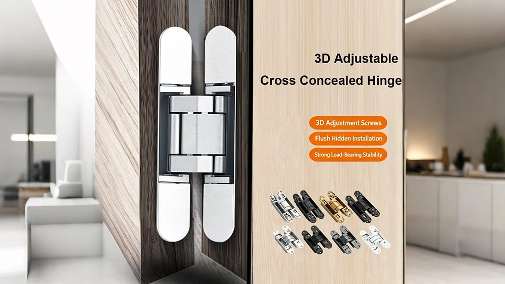 3D Adjustable Concealed Cross Hinge 3D Adjustable Concealed Cross Hinge